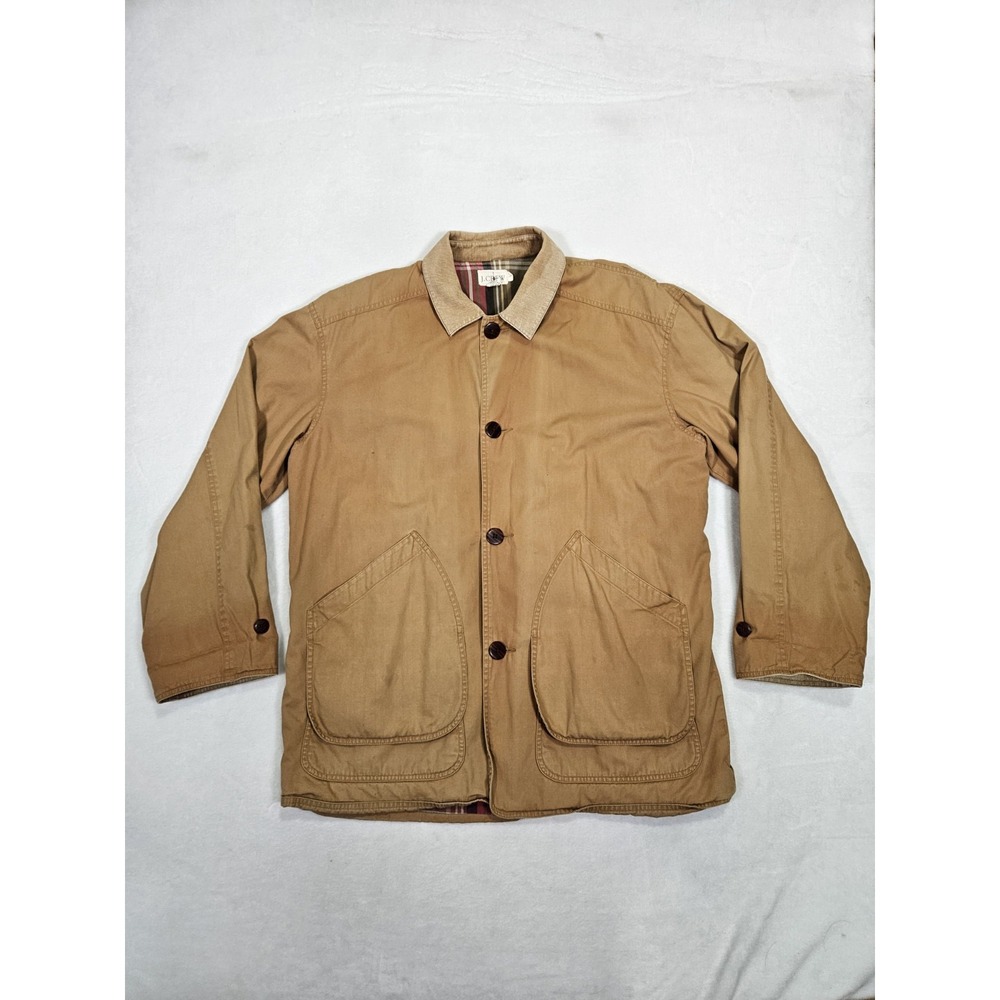 J.‎ Crew Oarsman Corduroy Collar Barn Chore Coat Men's Large Vintage Oversize